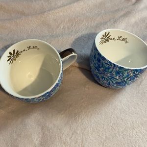 Lilly Pulitzer coffee cups